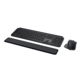 Logitech MX Keys S Combo, Sans fil, Bluetooth, Commutateur de touche « ciseaux », QWERTZ, LED, Graphite