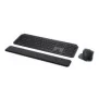 Logitech MX Keys S Combo, Sans fil, Bluetooth, Commutateur de touche « ciseaux », QWERTZ, LED, Graphite