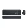 Logitech MX Keys S Combo, Sans fil, Bluetooth, Commutateur de touche « ciseaux », QWERTZ, LED, Graphite