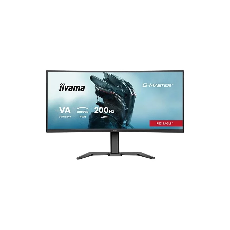 Iiyama G-MASTER GCB3484WQSU-B2, 86,4 cm 34", 3440 x 1440 pixels, UltraWide Quad HD, LCD, Noir