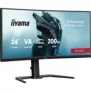 Iiyama G-MASTER GCB3484WQSU-B2, 86,4 cm 34", 3440 x 1440 pixels, UltraWide Quad HD, LCD, Noir