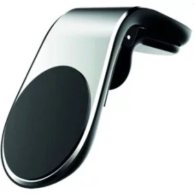 2GO CarClip, Mobilesmartphone, Support passif, Voiture, Noir, Argent