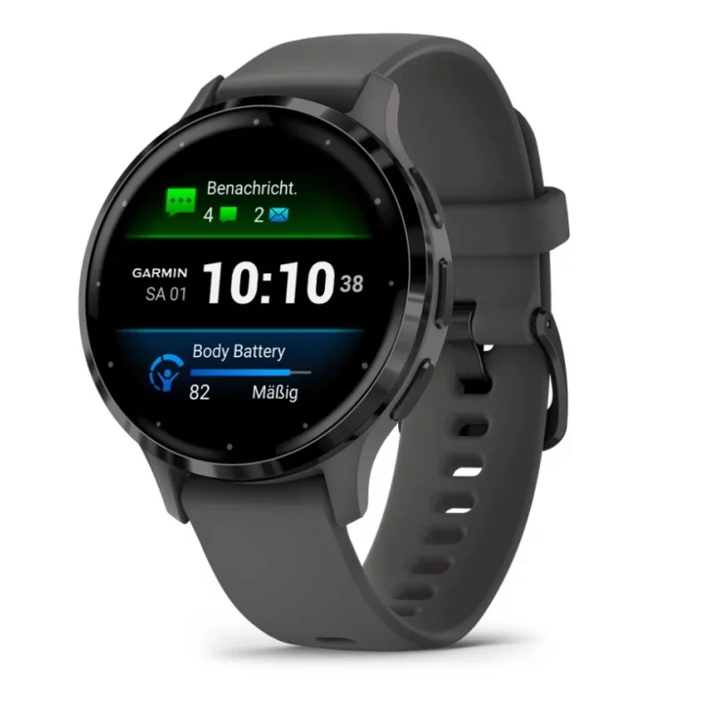 Garmin Venu 3S, 3,05 cm 1.2", AMOLED, Écran tactile, Wifi, GPS , 40 g