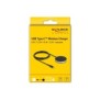 Delock Chargeur sans fil avec 5 W 7,5 W 10 W 15 W - Plateau de chargement inductif, Intérieure, USB, Recharge sans fil, 1,5 m, Noir