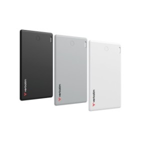 Verbatim My Finder, Personnel, Recherche, Noir, Argent, Blanc, Résistant à la poussière, Imperméable, IP66, 1440 h