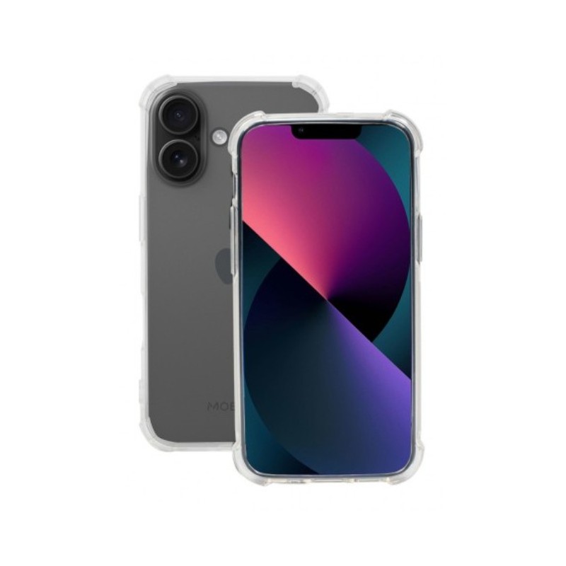 Mobilis 057033, Housse, Apple, iPhone 16, 15,5 cm 6.12", Transparent
