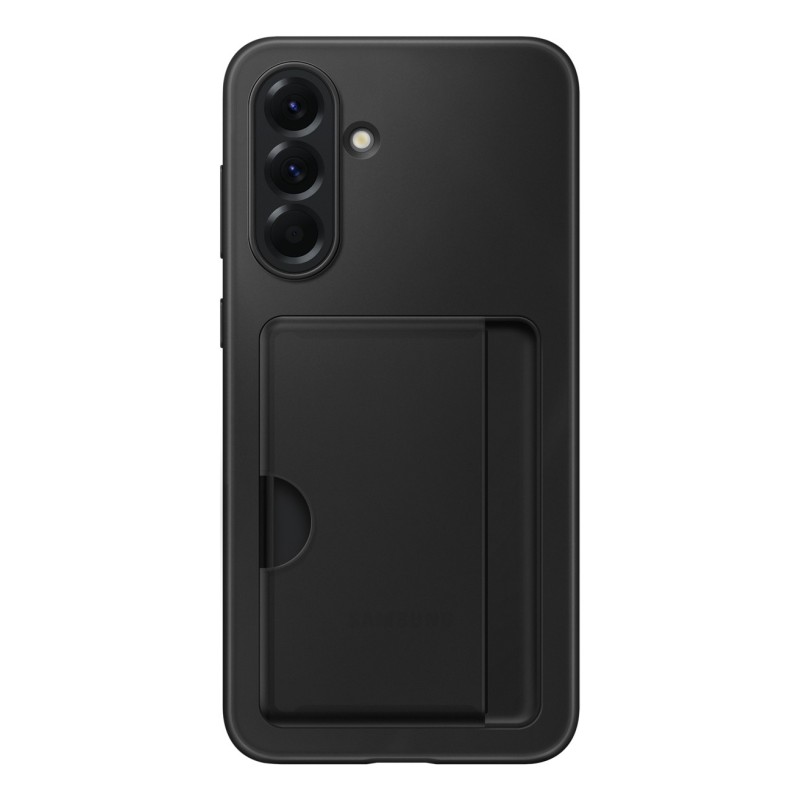 Samsung Coque avec porte-carte pour Galaxy A56 5G, Housse, Samsung, Galaxy A56 5G, 17 cm 6.7", Noir