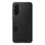 Samsung Coque avec porte-carte pour Galaxy A36 5G, Housse, Samsung, Galaxy A36 5G, 17 cm 6.7", Noir