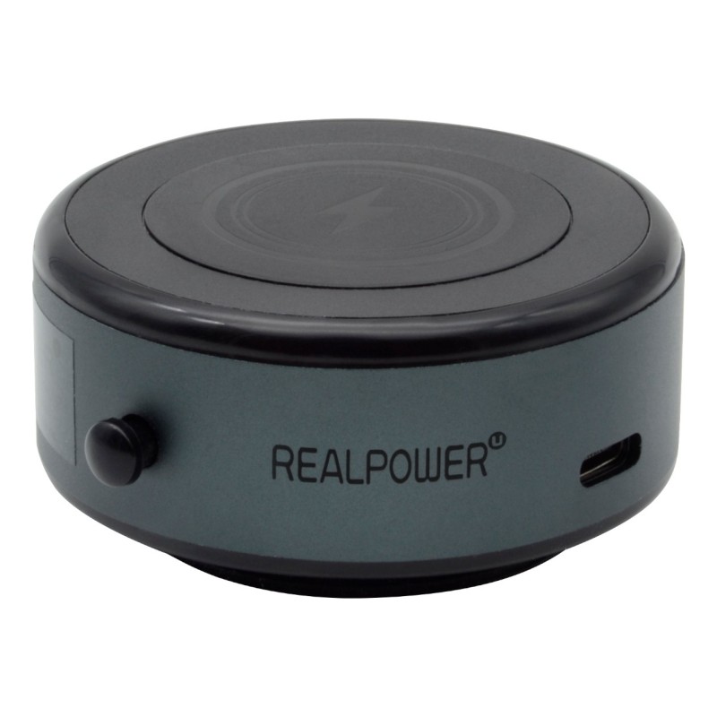 RealPower ChargeAir MAG Car, Mobilesmartphone, Support passif, Voiture, Noir