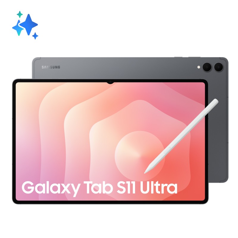 Samsung Galaxy Tab S11 Ultra, 37,1 cm 14.6", 2960 x 1848 pixels, 512 Go, 12 Go, 692 g, Gris