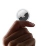 Apple AirTag, Personnel, Recherche, Argent, Blanc, Résistant à la poussière, Résistant à l’eau, Anti-éclaboussures, Plastique recyclé, CR2032