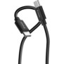 Verbatim 32391, 1 m, USB C, USB C, USB 2.0, 0,48 Gbits, Noir, Blanc