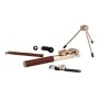 Ultron BT deluxe, Marron, Or, Toutes marques, Aluminium, Cuir, CE, RoHS, 159 g, 97 cm