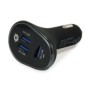 Conceptronic CARDEN06B, Auto, Allume-cigare, 5 V, Noir