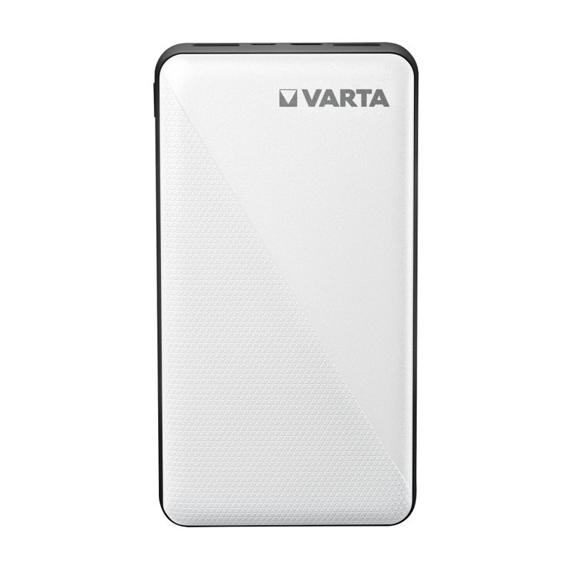 Varta Energy 15000, 15000 mAh, Lithium Polymère , 3,7 V, Noir, Blanc