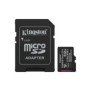 Kingston 512GB microSDXC Canvas Select Plus Gen3 150MBs A1 Adaptateur SD inclus, 512 Go, MicroSDXC, Classe 10, UHS-I, 150 Mos, Class 3
