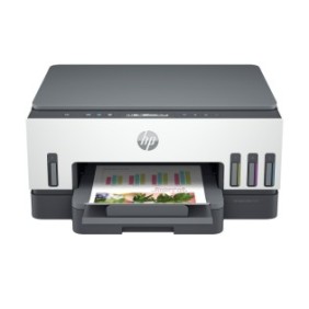 HP Smart Tank 7005 Sans fil All-in-One Couleur Imprimante, Impression recto-verso copieur, scanner, A jet d'encre thermique, Impression couleur, 4800 x 1200 DPI, A4, Impression directe, Blanc, Gris