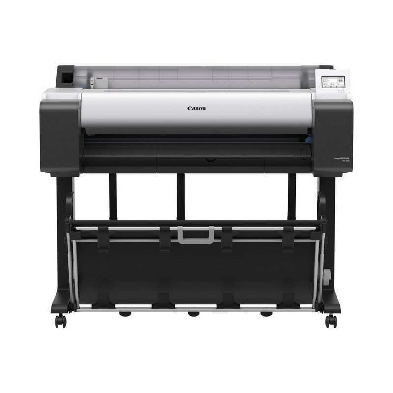 Canon imagePROGRAF TM-350, Bubblejet, 2400 x 1200 DPI, CALS G4, HP-GL2, HP-RTL, JPEG, Noir, Noir mat, Jaune, Cyan, Magenta, A0 841 x 1189 mm, Rouleau, Papier rigide, Papier ordinaire
