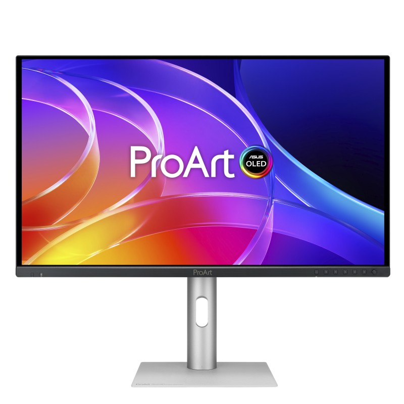ASUS ProArt OLED PA279CDV, 67,3 cm 26.5", 3840 x 2160 pixels, 4K Ultra HD, QD-OLED, 0,1 ms, Noir, Argent