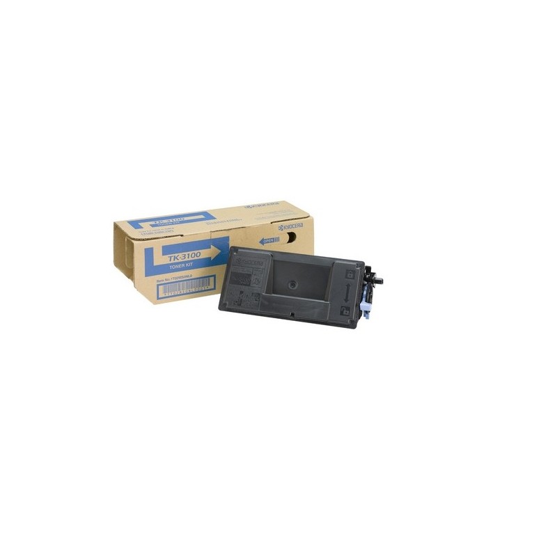 Kyocera TK-3100, 12500 pages, Noir, 1 pièce