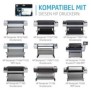 HP 72 cartouche d'encre DesignJet noir mat, 130 ml, Gamme d'imprimantes HP DesignJet T610, gamme d'imprimantes T620, gamme d'imprimantes T770, gamme..., A jet d'encre thermique, Noir, C9403A, Professionnel, Singapour