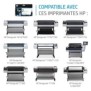 HP 72 cartouche d'encre DesignJet noir mat, 130 ml, Gamme d'imprimantes HP DesignJet T610, gamme d'imprimantes T620, gamme d'imprimantes T770, gamme..., A jet d'encre thermique, Noir, C9403A, Professionnel, Singapour
