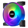 AZZA HURRICANE II, Refroidisseur d'air, 12 cm, 1000 trmin, 1200 trmin, 29 sone, Noir, Blanc