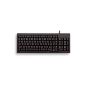 Cherry XS Complete, Taille réelle 100 %, Avec fil, USB, QWERTZ, Noir