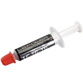 LC-Power LC-TG-1G, Pâte thermique, 4 Wm·K, Gris, 4.800.000 mPas, 0,095 CW, 2,5 gcm³