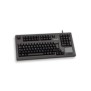 Cherry TouchBoard G80-11900, Taille réelle 100 %, Avec fil, USB, Clavier mécanique, QWERTZ, Noir