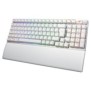 ASUS ROG Strix Scope II 96 Wireless, Avec fil &sans fil, USB + RF Wireless + Bluetooth, Clavier mécanique, QWERTZ, LED RGB, Blanc
