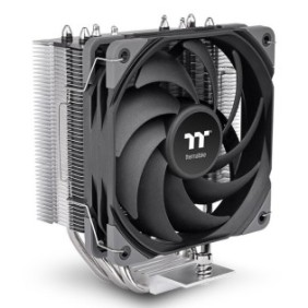 Thermaltake UX400, Refroidisseur d'air, 12 cm, 700 trmin, 1800 trmin, Noir, Argent