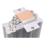 Thermaltake UX400, Refroidisseur d'air, 12 cm, 700 trmin, 1800 trmin, Noir, Argent