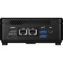 MSI Cubi 5 1M-498EU, Intel Core 3, 100U, 8 Go, DDR5-SDRAM, 512 Go, Windows 11 Home
