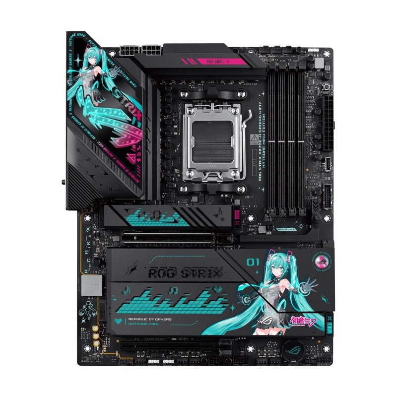 ASUS ROG STRIX X870E-H GAMING WIFI7 HATSUNE MIKU EDITION