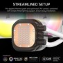 Corsair Nautilus 240 RS ARGB Liquid, Refroidisseur de liquide tout-en-un, 2100 trmin, Noir
