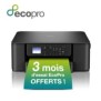 Brother DCP-J1310DW Imprimante à jet d'encre compacte sans fil 3-en-1, Jet d'encre, Impression couleur, 1200 x 6000 DPI, Copie couleur, A4, Noir