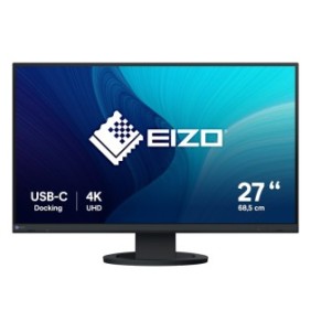 EIZO FlexScan EV2740S-BK, 68,6 cm 27", 3840 x 2160 pixels, 4K Ultra HD, LCD, 6 ms, Noir