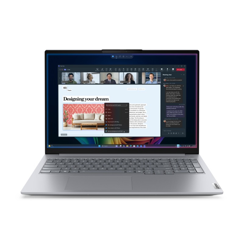 Lenovo ThinkBook 16 G9 IPL Copilot+ PC 16" Ultra 5 32GB 512GB Win 11 Pro QWERTZ DE