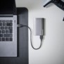 Intenso 256GB Premium, 256 Go, Micro-USB B, 3.2 Gen 1 3.1 Gen 1, 500 Mos, Anthracite