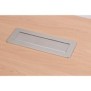 Brennenstuhl 1396200113, 2 m, 3 sortie CA, Intérieure, IP20, Noir, Acier inoxydable, 115 mm