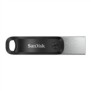 SanDisk 00183589, 256 Go, USB Type-A Lightning, 3.2 Gen 1 3.1 Gen 1, Pivotant, 7,2 g, Noir, Argent