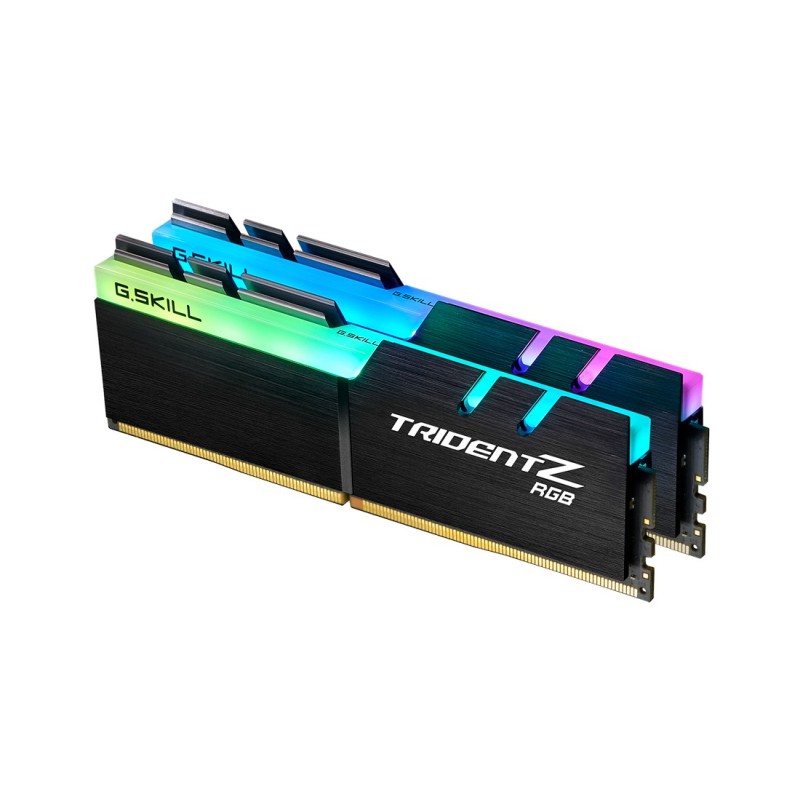 G.Skill Trident Z RGB F4-3600C18D-32GTZR, 32 Go, 2 x 16 Go, DDR4, 3600 MHz, 288-pin DIMM