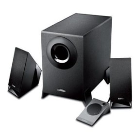 Edifier M1360, 2.1 canaux, 8,5 W, PC, Noir, Bois, Rotatif