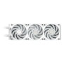 Gigabyte AORUS WATERFORCE X II 360 ICE Refroidisseur liquide pour processeur AIO - 3x ventilateurs ARGB de 120 mm, écran LCD en couleur, DAISY-CHAIN, compatible avec Intel LGA 1851 et AMD AM5, Refroidisseur de liquide tout-en-un, 12 cm, 72 cfm, Blanc