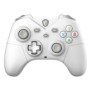 MSI FORCE GC300 WIRELESS WHITE, Manette de jeu, PC, Touche Retour, Croix directionnelle, Touche Macro, Bouton d'allumage, Bouton Démarrer, Touche Turbo, Analogique, Avec fil &sans fil, USB 2.0