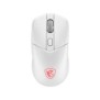 MSI Versa 300 Wireless, Droitier, Optique, RF Wireless + Bluetooth + USB Type-C, 8000 DPI, Blanc