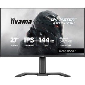Iiyama G-MASTER GB2741QSU-B1, 68,6 cm 27", 2560 x 1440 pixels, 4K Ultra HD, LED, 1 ms, Noir