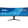 Iiyama ProLite XCB4994DQSU-B1, 124,5 cm 49", 5120 x 1440 pixels, Dual QHD, LCD, 2 ms, Noir
