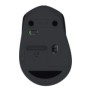 Logitech M280, Droitier, Optique, RF sans fil, 1000 DPI, Noir